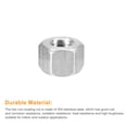 thumbnail image 4 of Unique Bargains M8 x 1.25-Pitch 9mm Length Coupling Nuts, 6 Pack 304 Stainless Steel Metric Hex Rod Coupling Nuts, 4 of 5