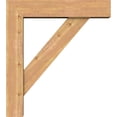 thumbnail image 3 of Ekena Millwork 7 1/2"W x 34"D x 38"H Traditional Block Smooth Bracket w/ Offset Brace, Western Red Cedar, 3 of 25