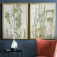 thumbnail image 3 of 2 Piece Set Untamed Garden I Premium Framed Canvas - Ready to Hang - 26.5 x 36.5 Each - Gold Frame, 3 of 8