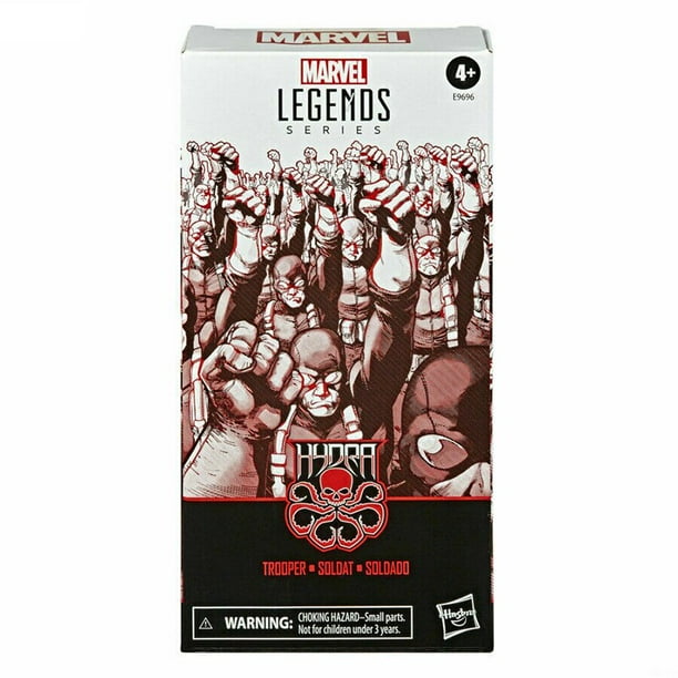 Genuino Marvel Legends Series 6 pulgadas Hydra Trooper AIM figura de acción modelo decoración juguete coleccionable regalo de cumpleaños Gao Jinjia LED