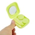 thumbnail image 4 of Unique Bargains 1 Set Contact Lens Case Solid Color Lens Storage Case Green, 4 of 5