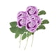 thumbnail image 2 of 5 piezas de flores artificiales para arreglos florales, decoración del Día de San Valentín, tallo largo Violeta, 2 of 9