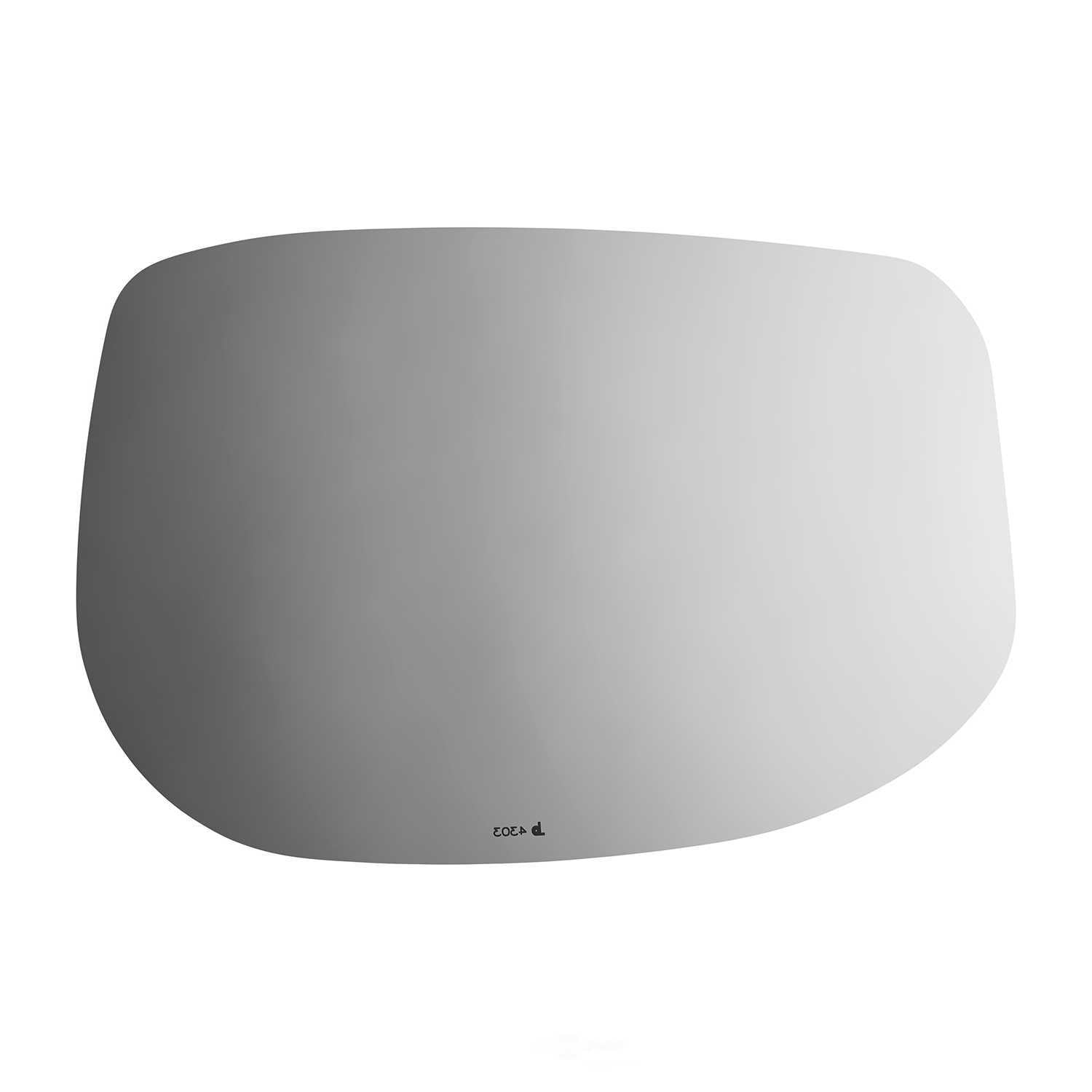Burco Side View Mirror Replacement Glass - Clear Glass - 4303