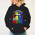 thumbnail image 2 of Nueva sudadera con capucha con estampado Lgbt I Licked It So It'S Mine para mujer y hombre, sudadera de manga larga informal, sudadera Harajuku, 2 of 5