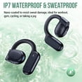 thumbnail image 3 of VEATOOL Wireless Earbuds Open Ear Headphone Sport, Bluetooth 5.3 Earbud, 80Hrs Earphone with Earhook, Noise Cancelling Mic,Light Weight Comfortable Fit,Suitable for Running,Workouts, 3 of 8