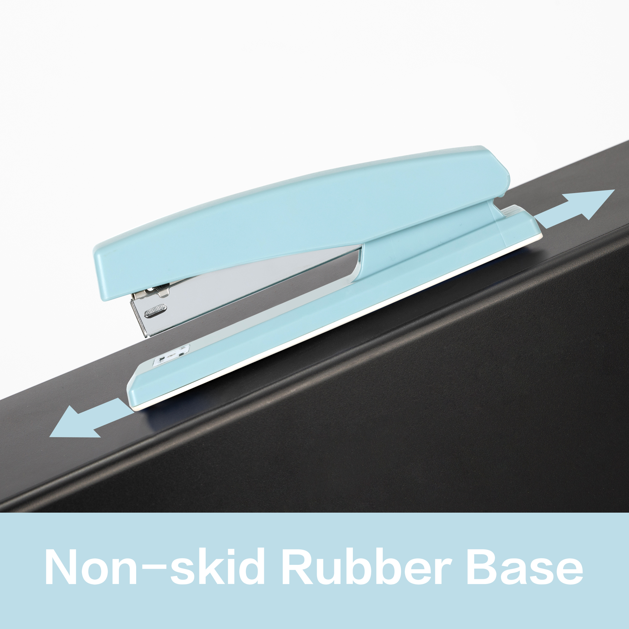Deli Desktop Stapler, 20-Sheet Capacity, Blue photo 6