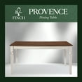 thumbnail image 2 of Finch Provence 60" Dining Table with Tools and Hardware, White, 2 of 8