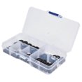thumbnail image 2 of 250Pcs Nylon Washers Black Flat Washer Assortment Kit Sealing Spacer Gasket for Household M2?M6, 2 of 5