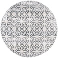 thumbnail image 4 of SAFAVIEH Isabella Eliza Geometric Floral Area Rug, Grey/Ivory, 5'3" x 7'7", 4 of 10