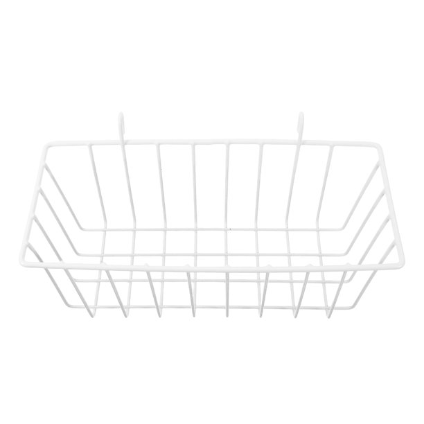 Cesta colgante de alambre para cocina, cesta organizadora de alambre, soporte para champú y jabón para baño