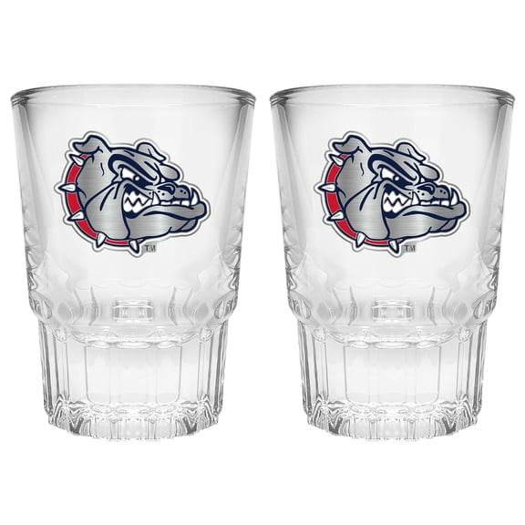 Gonzaga Bulldogs 2-Piece Prism Shot Glass Set