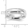 thumbnail image 4 of Bridal QCFM060-11.5 6 mm Sterling Silver Milgrain Comfort Fit Band, Polished - Size 11.5, 4 of 6