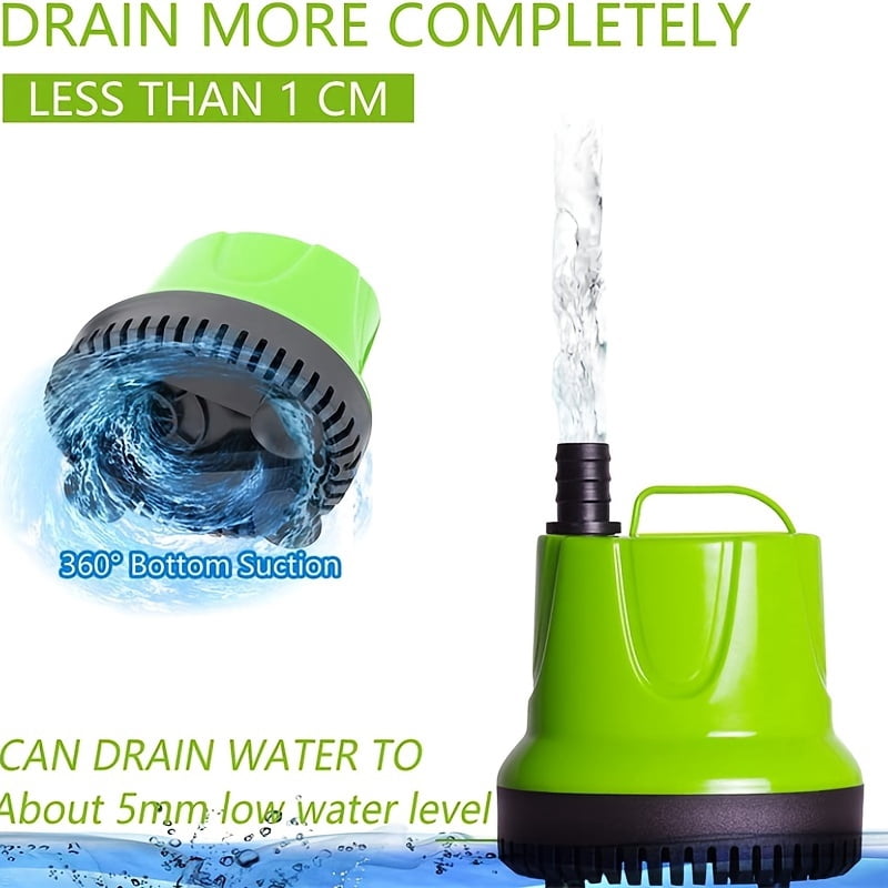 Submersible fish tank water pump 110V large flow aquarium pumps