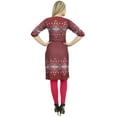 thumbnail image 2 of Bimba Women's Brown Tunic 3/4 Sleeve Printed kurti Kurta Ethnic Dress Wear-4, 2 of 5