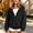 Black, variant on Girls Half Zip Hoodie Loose Fit Fashion Long Sleeve Casual Kids Hooded Sweatshirt Purple 10-12 Years