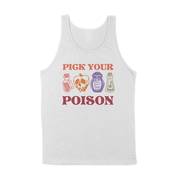 Pick Your Poison Tank Top Unisex Large White