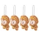 thumbnail image 3 of 4 adorables monos de peluche para mochila, colgantes de mono, encantadores colgantes de mono de peluche, llaveros de peluche, 3 of 7
