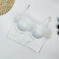 thumbnail image 4 of Bras for Womens,loopsun Woman's Printing Gathered Together Large Size Daily Bra Underwear No Rims, 4 of 5