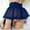 Blue, variant on SDJMa Women's High Waist Solid Color Sexy Mesh Garter Garter Skirt Sexy Lingerie