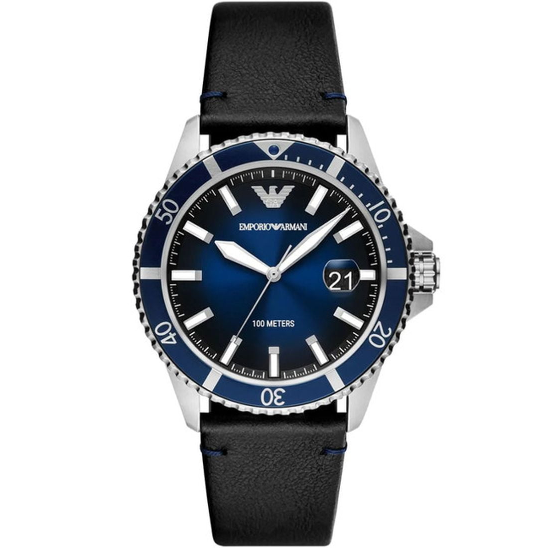 Armani Exchange Men's Classic Black Dial Watch - AX1722 - Walmart.com