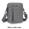 thumbnail image 6 of Men's Waterproof Nylon Crossbody Bag, Lightweight Shoulder Bag for Travel and Business, Casual Messenger Bag with Multiple Compartments, 6 of 11