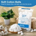 thumbnail image 5 of 3000 Pcs Soft Cotton Ball Bulk Organic Medium Cotton Ball for Absorbent Multipurpose Pure Nail Polish Remover Makeup Removal First Aid Face Crafting Cleaning Skin Applying Lotion, 5 of 5