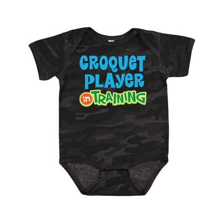

Inktastic Croquet Player in Training Gift Baby Boy or Baby Girl Bodysuit
