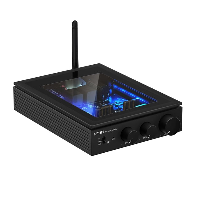 Amplificador EYTSE P60 Wireless 5.3 Hi-Fi de 2 canales 300 W x 2