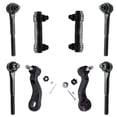 thumbnail image 4 of Detroit Axle - 4WD Power Steering Gear Box Tie Rods Idler & Pitman Arms Replacement for Chevy GMC K1500 K2500 Tahoe Fits select: 1997-1999 CHEVROLET TAHOE K1500, 1993-1996 CHEVROLET GMT-400 K1500, 4 of 5