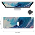 thumbnail image 2 of JRXY Serene Depths, Blue Ocean Mouse Pad - 31.5 x 11.8 Inch Extended Size 31.5x11.8 in, 2 of 6