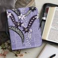 thumbnail image 6 of HELLHERO Floral PU Leather Waterproof Bible Cover Case, Large Capacity Durable Handle for Outdoor Study Prayer Daily Work, 6 of 12