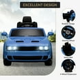thumbnail image 3 of Licensed Dodge Challenger Kids Electric Car 12V Ride On Car Battery Powered Electric Vehicles with Remote Control, LED Lights, Bluetooth, MP3 for Boys Girls, 3 of 8