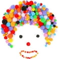 thumbnail image 3 of NOGIS Pom Poms 400 Pcs Craft Making Assorted Sizes 10mm-30mm Multi Colors High-Elastic Mini Pom Poms Soft and Fluffy Arts and Crafts for Creative Craft Art DIY Material, 3 of 7