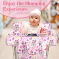 thumbnail image 3 of Shopping Cart Cover for Baby Girl Boy 2-in-1 High Chair Water Resistant High Chair Cover w/Phone Pouch Pocket Gender Neutral Cart Cover for Babies Padded Grocery Cart Cover for Baby, 3 of 6