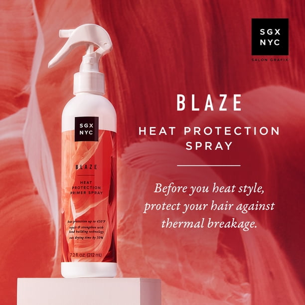SGX NYC Heat Spray | Shine-enhancing spray for beauty retail