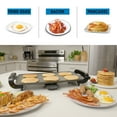 thumbnail image 3 of Kenmore Non-Stick Electric Griddle with Removable Drip Tray, 10"x18", 3 of 7