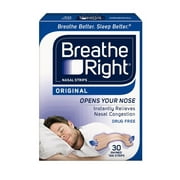 Breathe Right Original Nasal Strips, Tan, Small/Medium, 30 Ct (5 Pack) (Bundle)