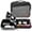 Black-Gray, variant on FINPAC Electronic Organizer Bag,Portable Accessories Storage for Cable/Cord/Charger/Phone/USB/SD Card, Portfolio Tablet Sleeve Carrying Case for iPad Pro 11 in/10.2" New iPad/10.5" iPad Air/9.7" iPad