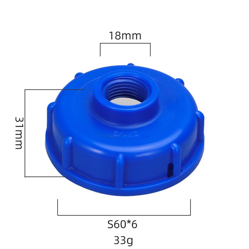 Fule IBC Ton Bucket Valve Tank Adapter Connector Faucet Hose Adapter