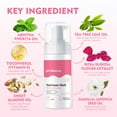 thumbnail image 4 of Female Foam Wash pH-Balanced Limpieza natural para mujeres - Control de olores | Fórmula suave de aloe y vitamina E | Higiene diaria | Calma, nutre la piel | 60ml | Libre de químicos, 4 of 6