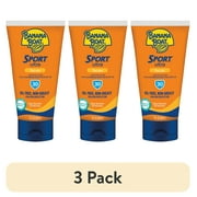 (3 pack) Banana Boat Sport Ultra SPF 30 Face Sunscreen Lotion, Travel Size 3oz