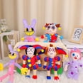 thumbnail image 4 of Muñeca de peluche de dibujos animados de circo Digital, conejo de teatro, juguetes de peluche suaves, regalos de Navidad, Anime, nuevo, en Stock, 4 of 4