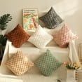 thumbnail image 3 of Decorative Throw Pillow for Sofa Bed Chair, Sculpted Texture Accent Cushion Series for Modern Cozy Home Styling,2-Pack, 3 of 11