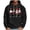 Black, variant on Plus Size Sweatshirts for Men Long Sleeve Hooded Pullover Tops Red Wine Glass Print Baggy Casual Clothes Drawstring