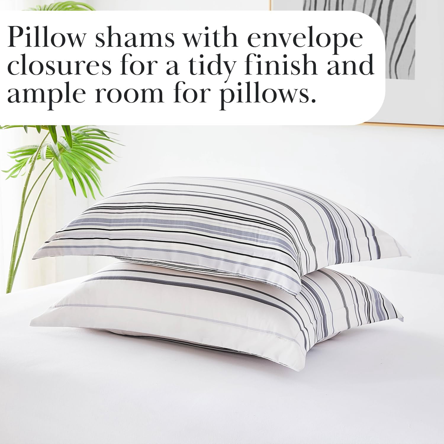 Coastal Stripes Reversible Duvet Cover Set