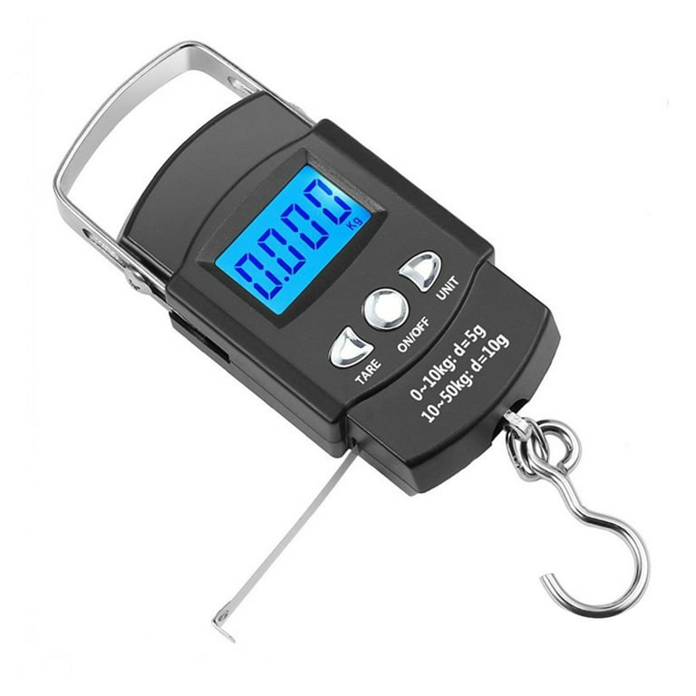 Fosmon Digital Luggage Scale, 110 LB Stainless Steel Hanging