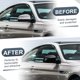 thumbnail image 2 of Reemplazo de tapa de espejo retrovisor izquierdo y derecho para BMW E60 E61 F10 F11 Serie 5 1 juego negro brillante, 2 of 6
