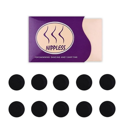 

Women Nipple Sticker Satin 5 Pairs Disposable Adhesive Nipple Cover Breast Pasty