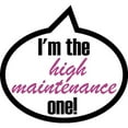 thumbnail image 3 of CafePress - Im_The_High Maintenance Pajamas - Women's Dark Pajamas, 3 of 4