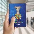 thumbnail image 4 of Autism Awareness Whippet Accept Understand Love Travel Passport Wallet Dog Lover PU Leather Passport Holder Cover - 12003, 4 of 5
